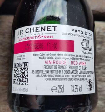 back label