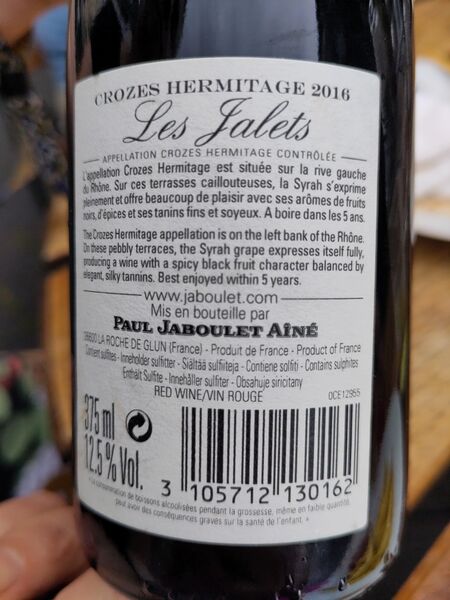 File:20230729CrozesHermitage2016LesJaletsBack.jpg