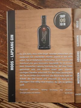 Gin description
