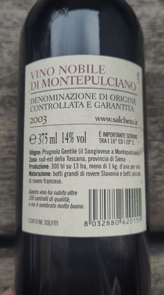 File:20260630VinoNobileDiMontepulciano2003SalchetoBack.jpg