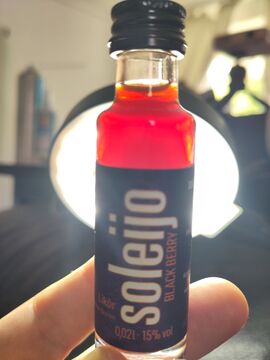 Backlit bottle