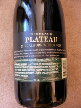 HighlandPlateau2015PinotNoirBack.JPG