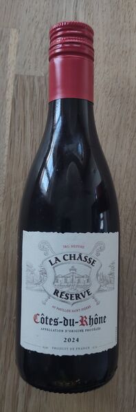 File:20260530Côtes-du-RhôneRed2024LaChâsseFront.jpg