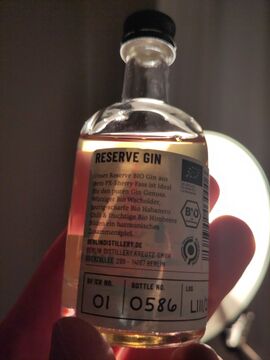 Backlit bottle back
