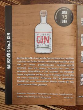 Gin description
