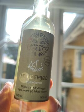 Backlit bottle