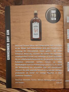 Gin description