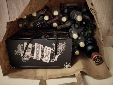 Tasted gins to Megan