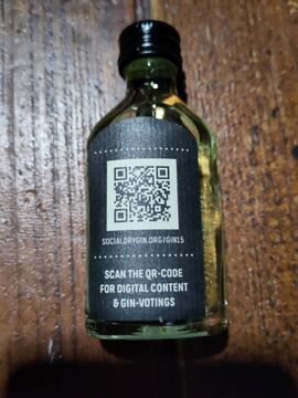 Quarantini Bergamot Gin Back
