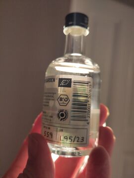 Backlit bottle back