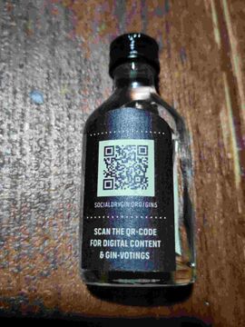 Quarantini Dry Gin Back