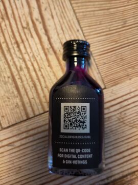 Quarantini Black Gin Back