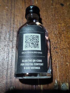 Quarantini Raspberry Gin Back