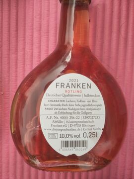 Bottle back