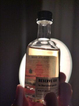 Backlit bottle back