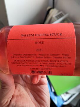 Wasem Doppelstück Back