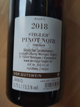 Bottle back