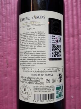 Bottle back