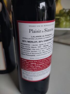 Bottle back