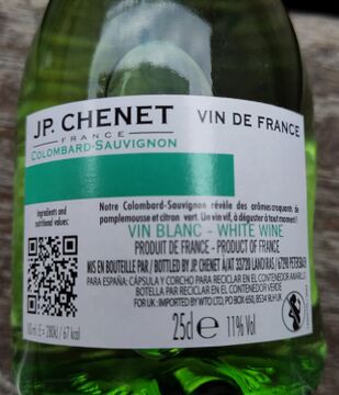 back label