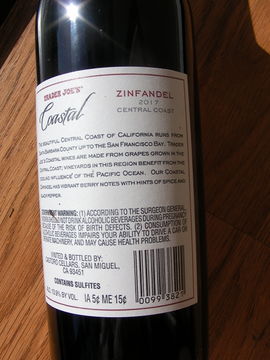 TraderJoes2017ZinfandelCoastalBack.JPG