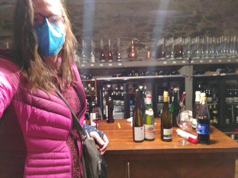 Selfie at tasting
