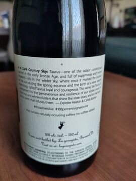 Back of bottle