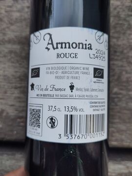 Bottle back