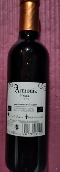 File:20240316 DomaineBassacArmoniaRouge2022Back.jpg
